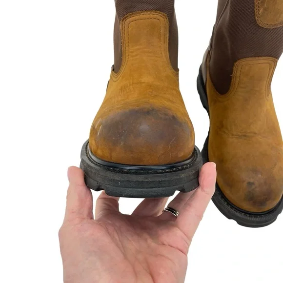 Carhartt Heritage Waterproof Wellington 9 1/2W Brown - Picture 5 of 16